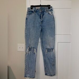 Abercrombie & Fitch the dad high rise curve love